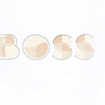 Boss Shirt tinta unita con Logo Bianco per Neonato J52514 BIANCO BOSS 