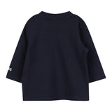 Boss Shirt tinta unita con Logo Blu per Neonato J52514 BLU BOSS 
