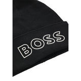 Boss Cappello tinta unita con Logo Nero per Bambino J52617 NERO BOSS 