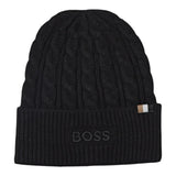 Boss Cappello tinta unita con Logo Nero per Bambino J52624J NERO BOSS 