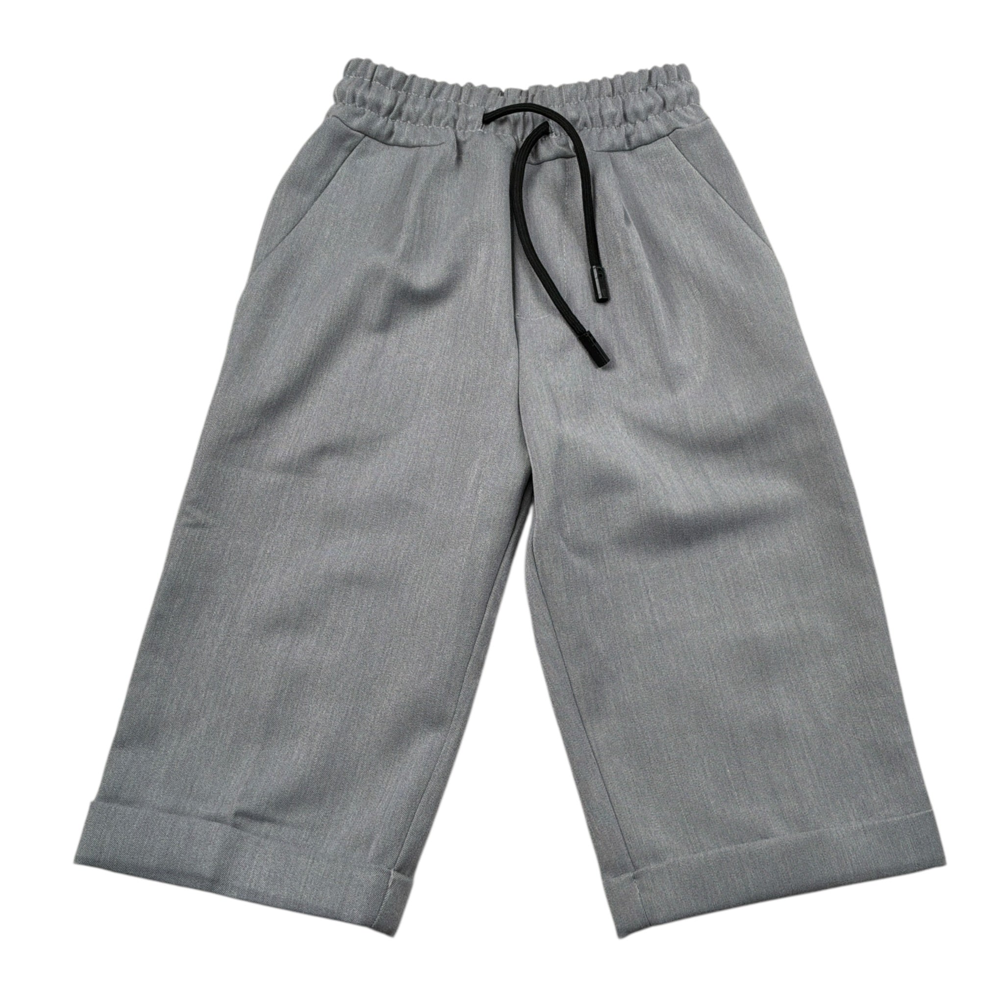Brian Rush Pantalone tinta unita con Elastico In Vita Grigio per Neonato BR747 GRIGIO BRIAN RUSH 
