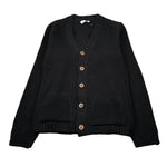 Brian Rush Cardigan tinta unita Nero per Bambino MG3025 NERO BRIAN RUSH 