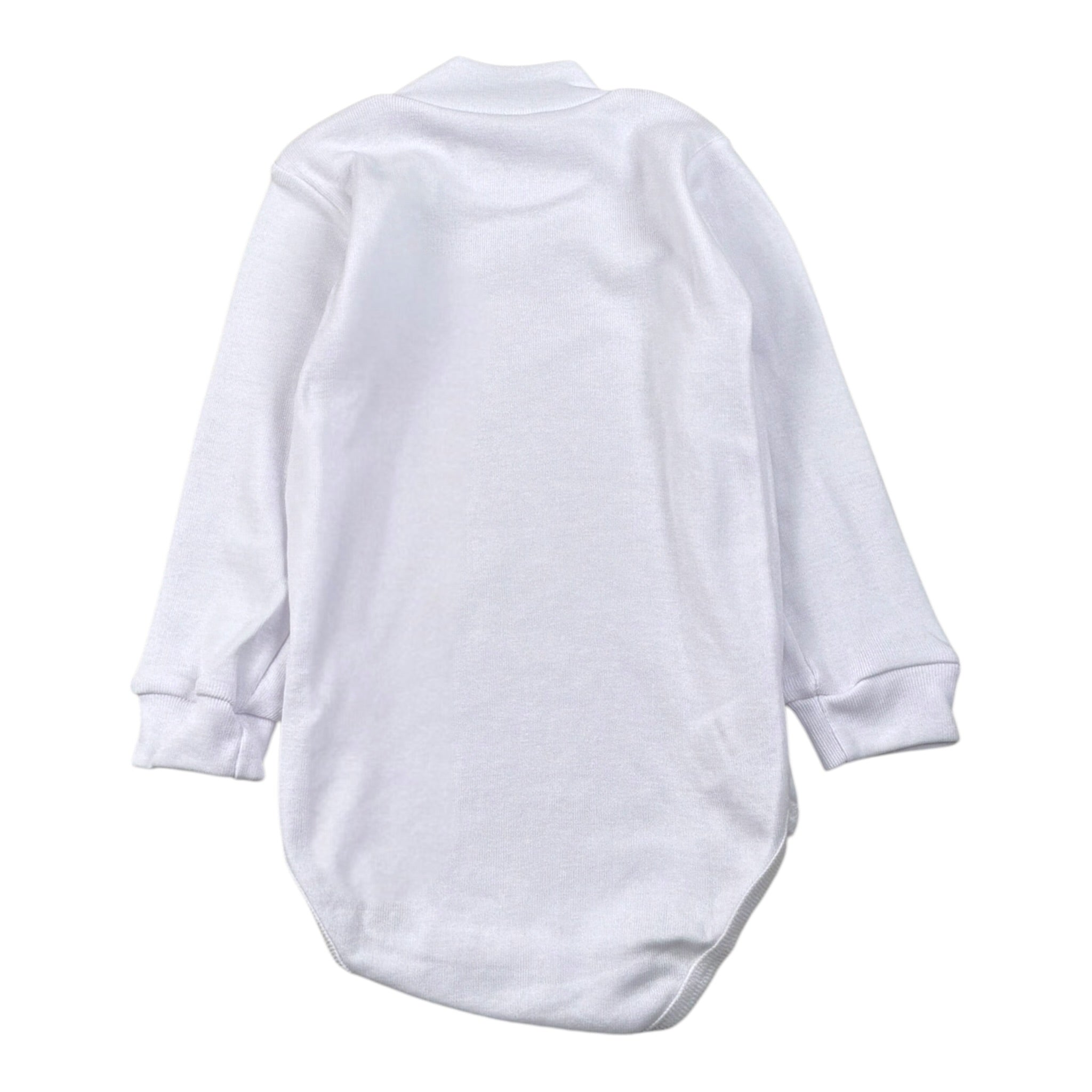 Calamaro Body tinta unita Mezzo Collo Bianco per Neonata 01210X BIANCO CALAMARO 