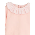 Calamaro Completo 2Pz Maglia-Ghettina tinta unita Rosa per Neonata 11170 ROSA CALAMARO 