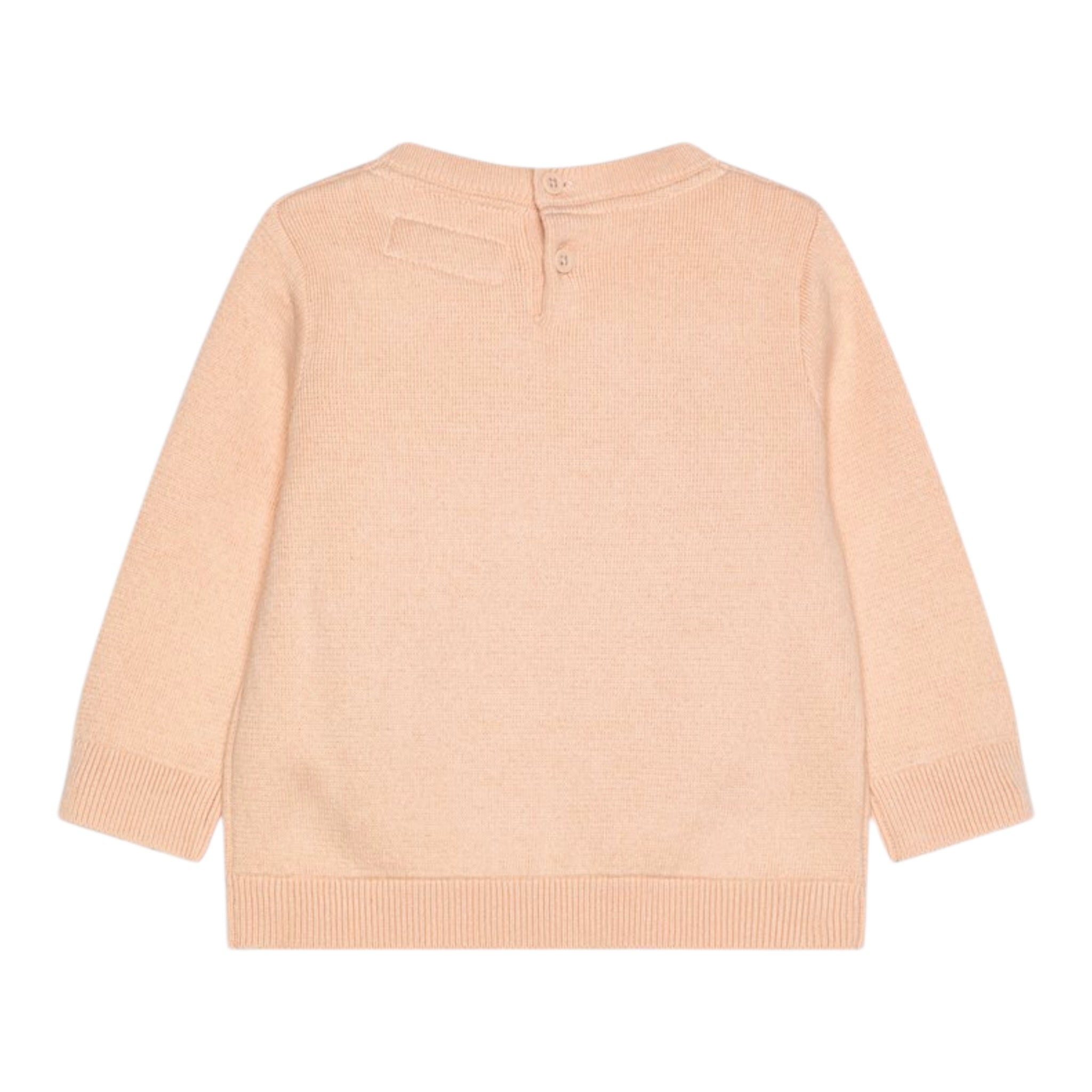 Calvin Klein Maglia tinta unita con Stampa Rosa per Neonata 00234R ROSA CALVIN KLEIN 