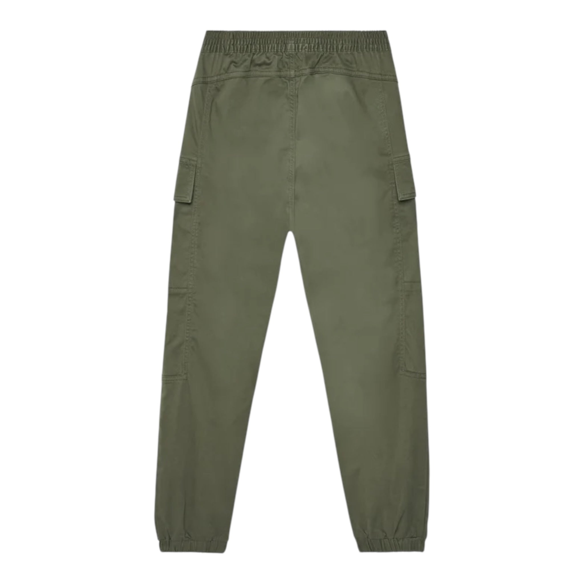 Calvin Klein Pantalone tinta unita con Tasconi Verde per Bambino IB0IB02280 VERDE CALVIN KLEIN 