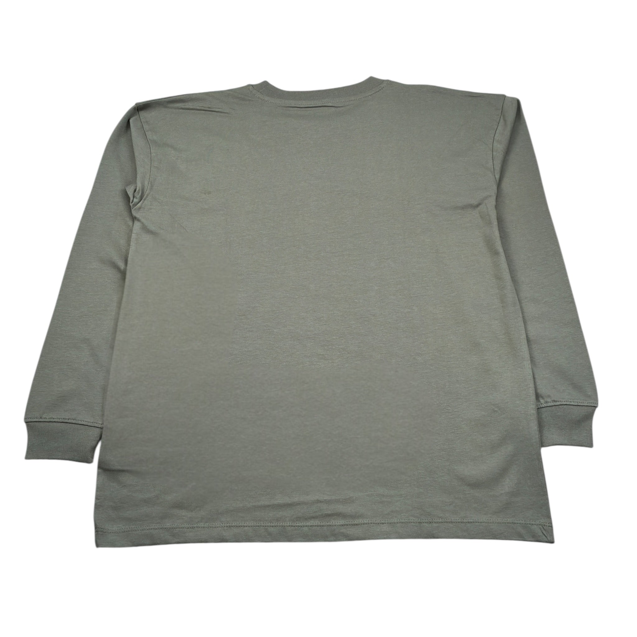 Calvin Klein Shirt Girocollo tinta unita con Logo Verde per Bambino IB0IB02354 VERDE CALVIN KLEIN 