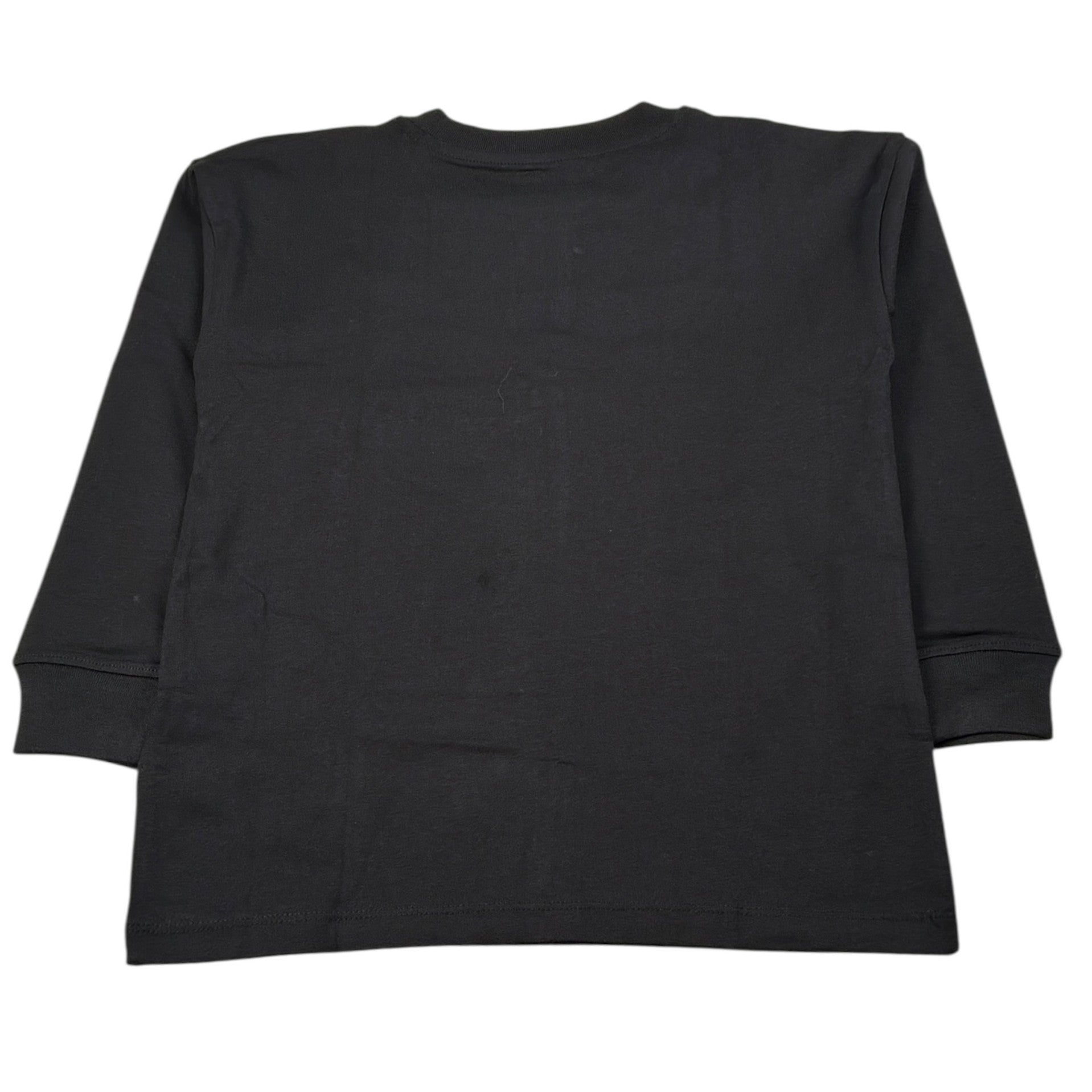 Calvin Klein Shirt Girocollo tinta unita con Logo Nero per Bambino IB0IB02354X NERO CALVIN KLEIN 