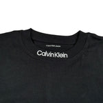 Calvin Klein Shirt Girocollo tinta unita con Logo Nero per Bambino IB0IB02354X NERO CALVIN KLEIN 