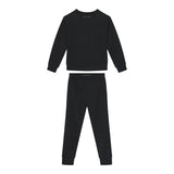 Calvin Klein Completo 2 Pezzi Felpa-Pantalone tinta unita Nero per Bambina IB0IB02385 NERO CALVIN KLEIN 