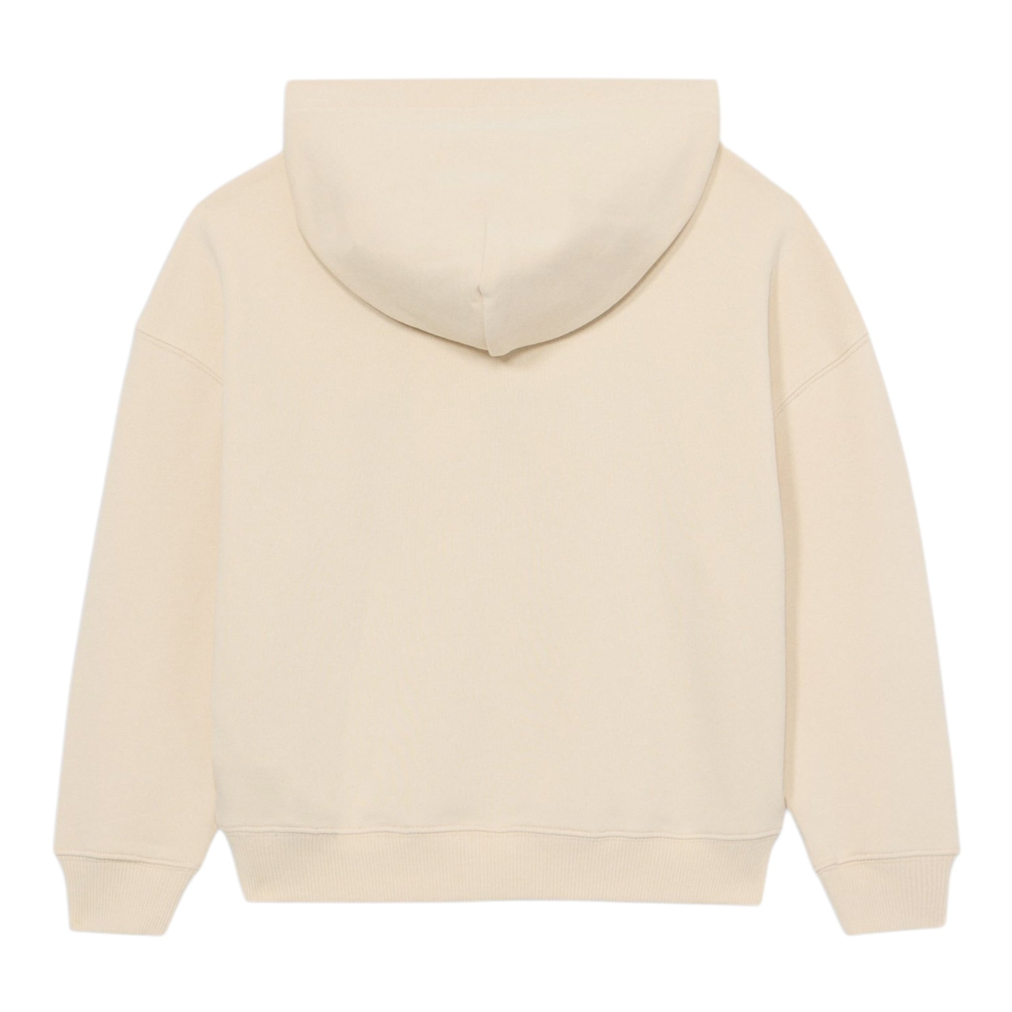 Calvin Klein Felpa Chiusa con Cappuccio tinta unita Beige per Bambina IB0IB02524 BEIGE CALVIN KLEIN 