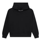 Calvin Klein Felpa tinta unita con Cappuccio E Stampa Nero per Bambino IB0IB02525 NERO CALVIN KLEIN 