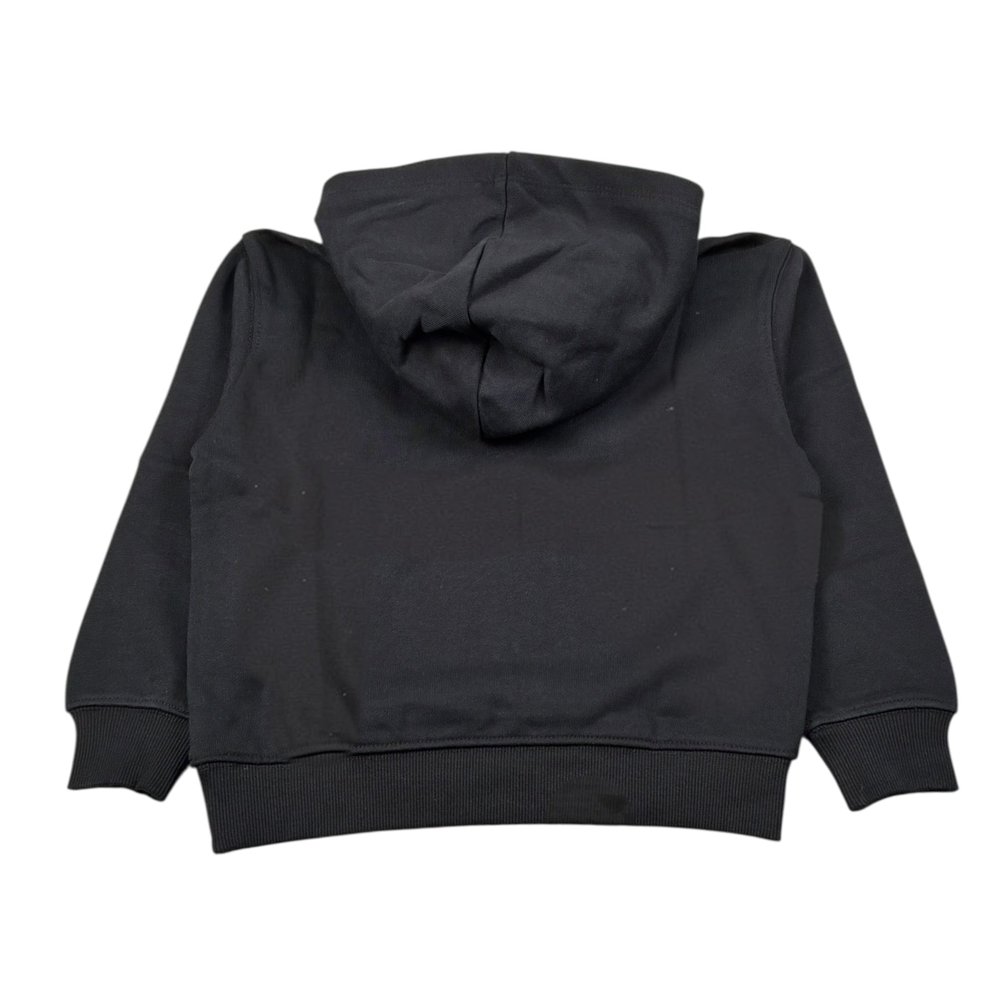 Calvin Klein Felpa tinta unita con Cappuccio E Stampa Nero per Bambina IB0IB02525X NERO CALVIN KLEIN 