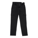 Calvin Klein Jeans tinta unita Cargo Nero per Bambina IB0IB02529 NERO CALVIN KLEIN 