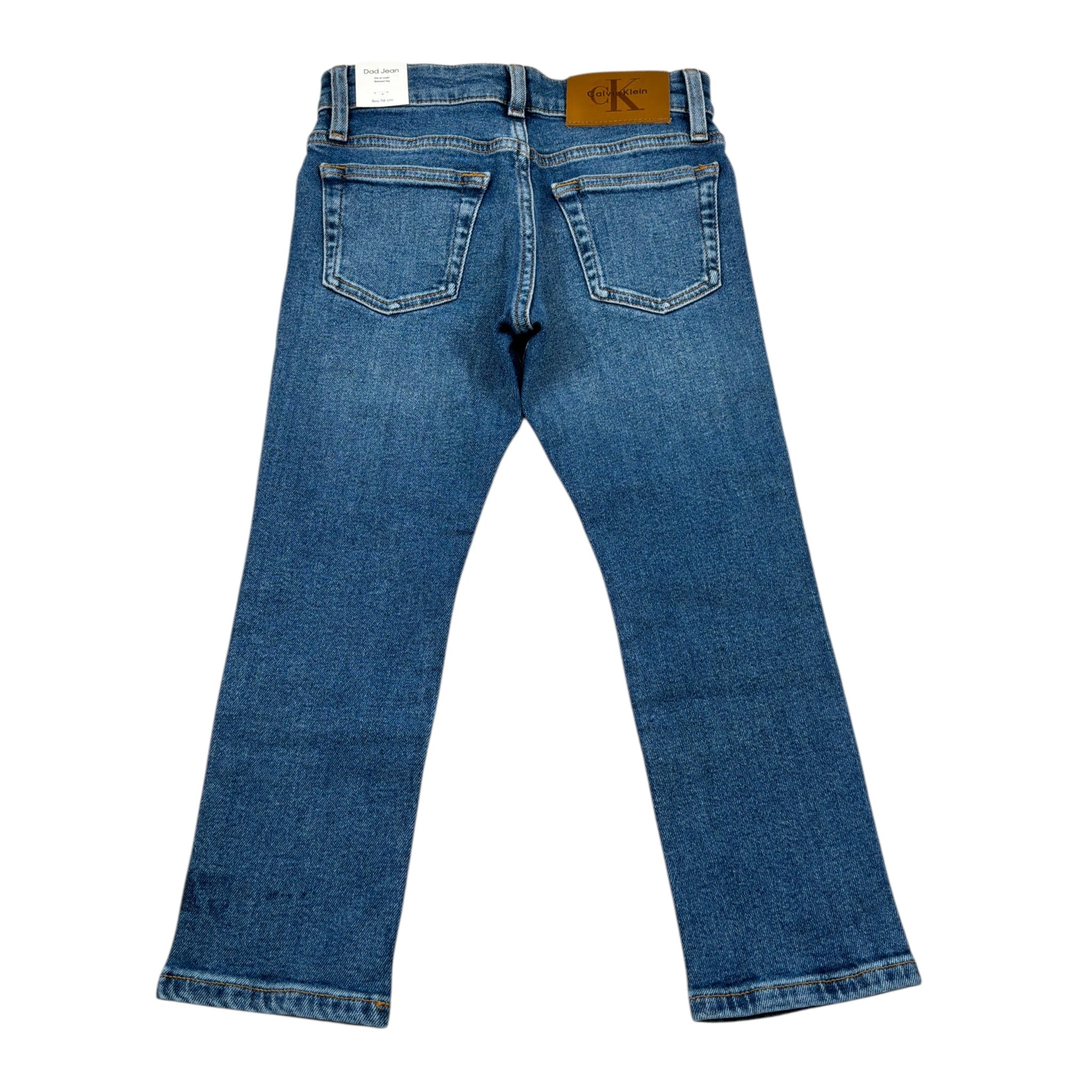 Calvin Klein Jeans tinta unita con Girovita Regolabile Blu per Bambino IB0IB02540 BLU CALVIN KLEIN 