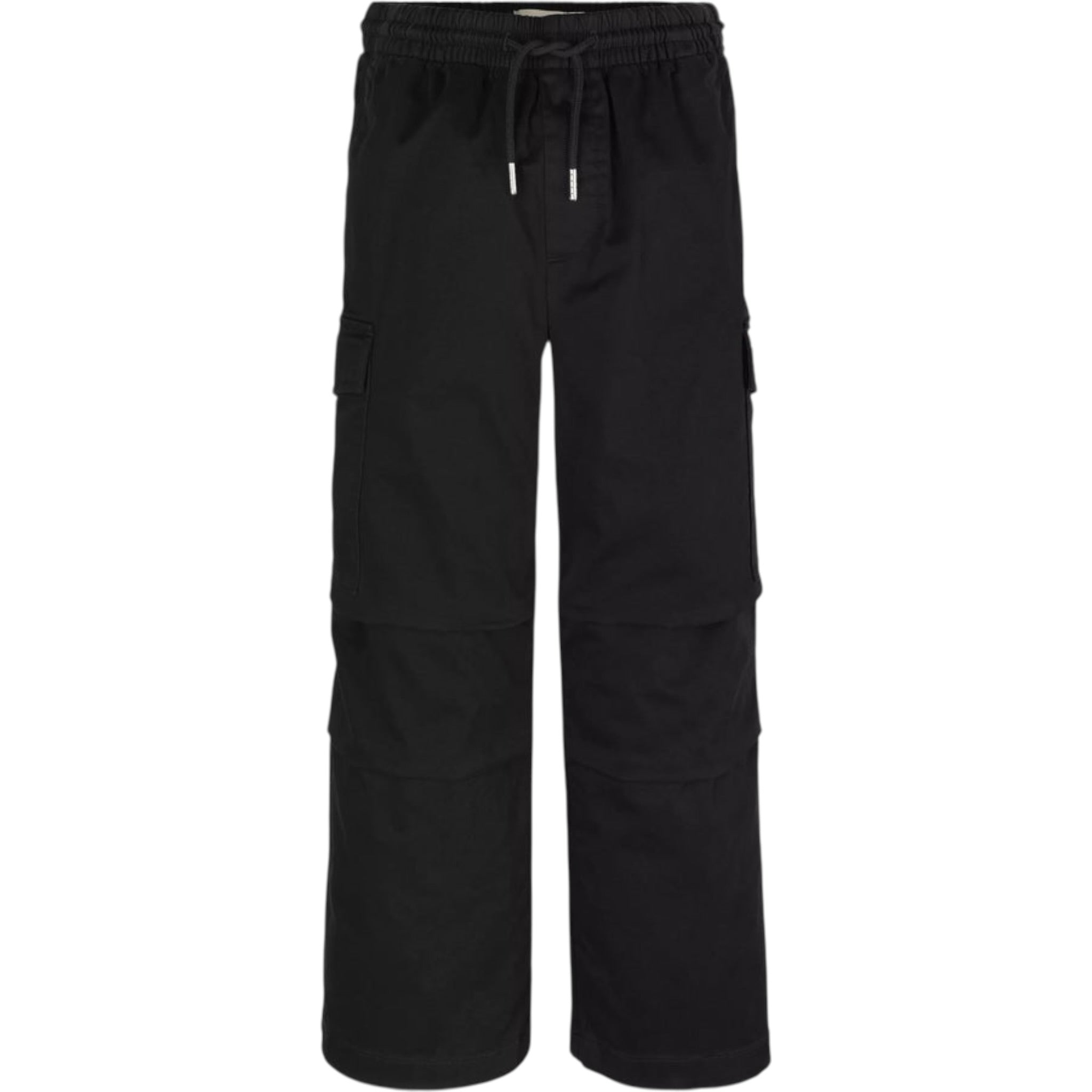 Calvin Klein Pantalone tinta unita Modello Palazzo Nero per Bambina IB0IB02555 NERO CALVIN KLEIN 
