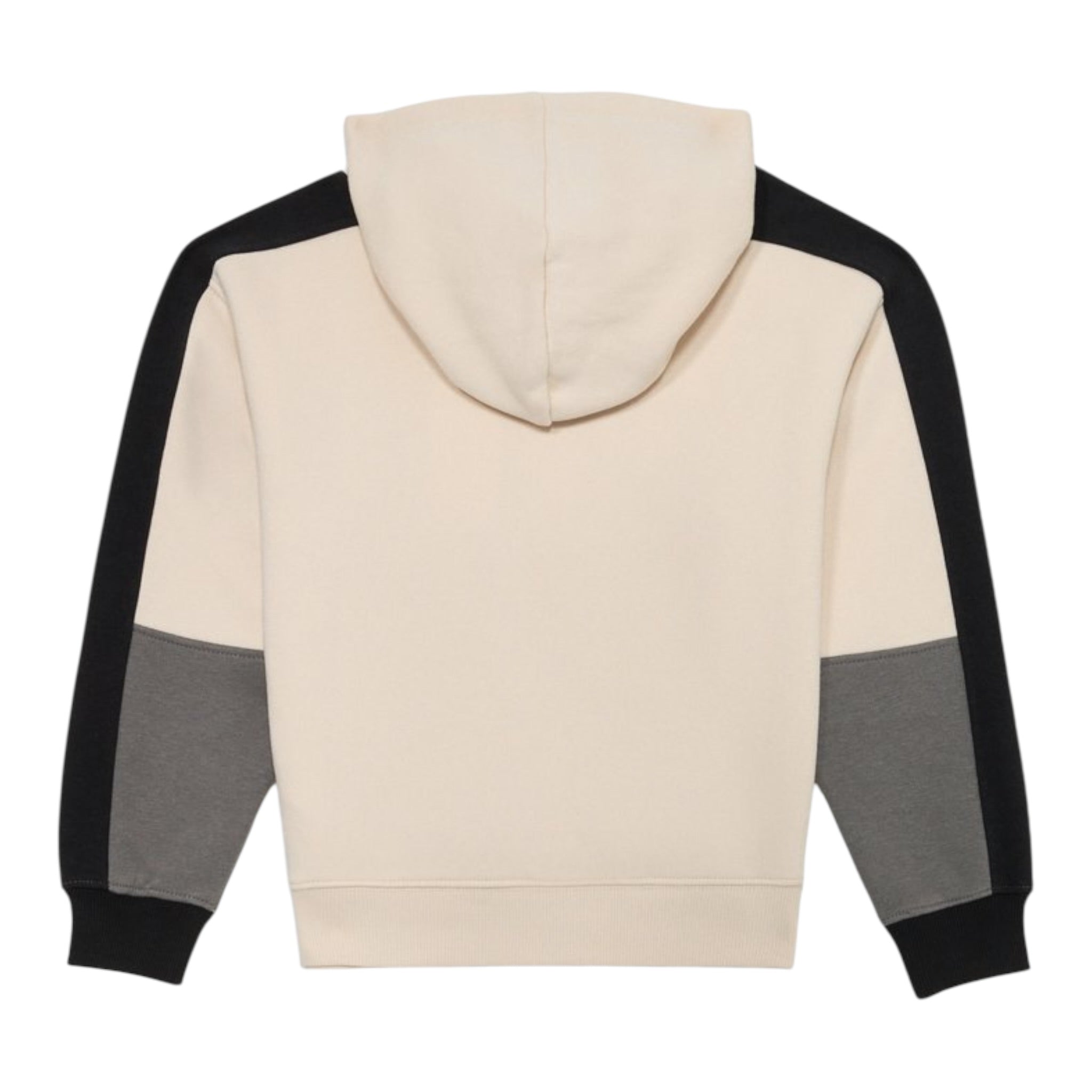 Calvin Klein Felpa Chiusa con Cappuccio tinta unita Panna per Bambino IB0IB02559 PANNA CALVIN KLEIN 