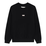 Calvin Klein Maglia tinta unita con Stampa Nero per Bambina IB0IB02596 NERO CALVIN KLEIN 