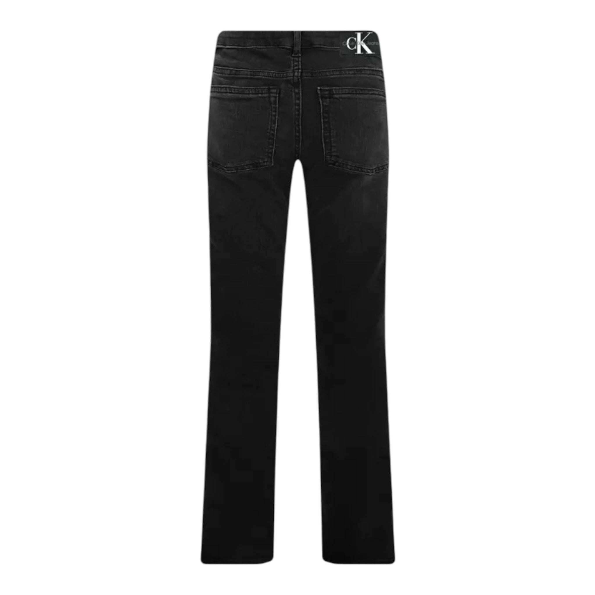 Calvin Klein Jeans tinta unita con Girovita Nero per Bambino IG0IG02063 NERO CALVIN KLEIN 
