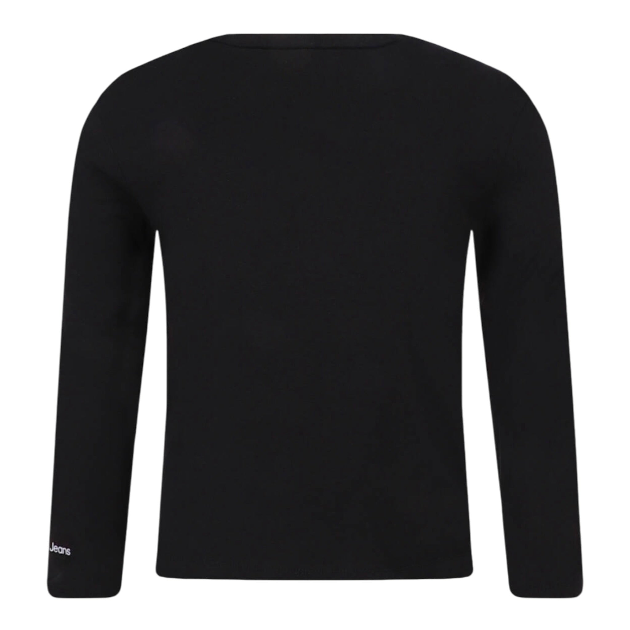 Calvin Klein Shirt tinta unita con Stampa Nero per Bambino IG0IG02135 NERO CALVIN KLEIN 