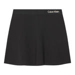 Calvin Klein Gonna tinta unita con Logo Nero per Bambina IG0IG02784 NERO CALVIN KLEIN 