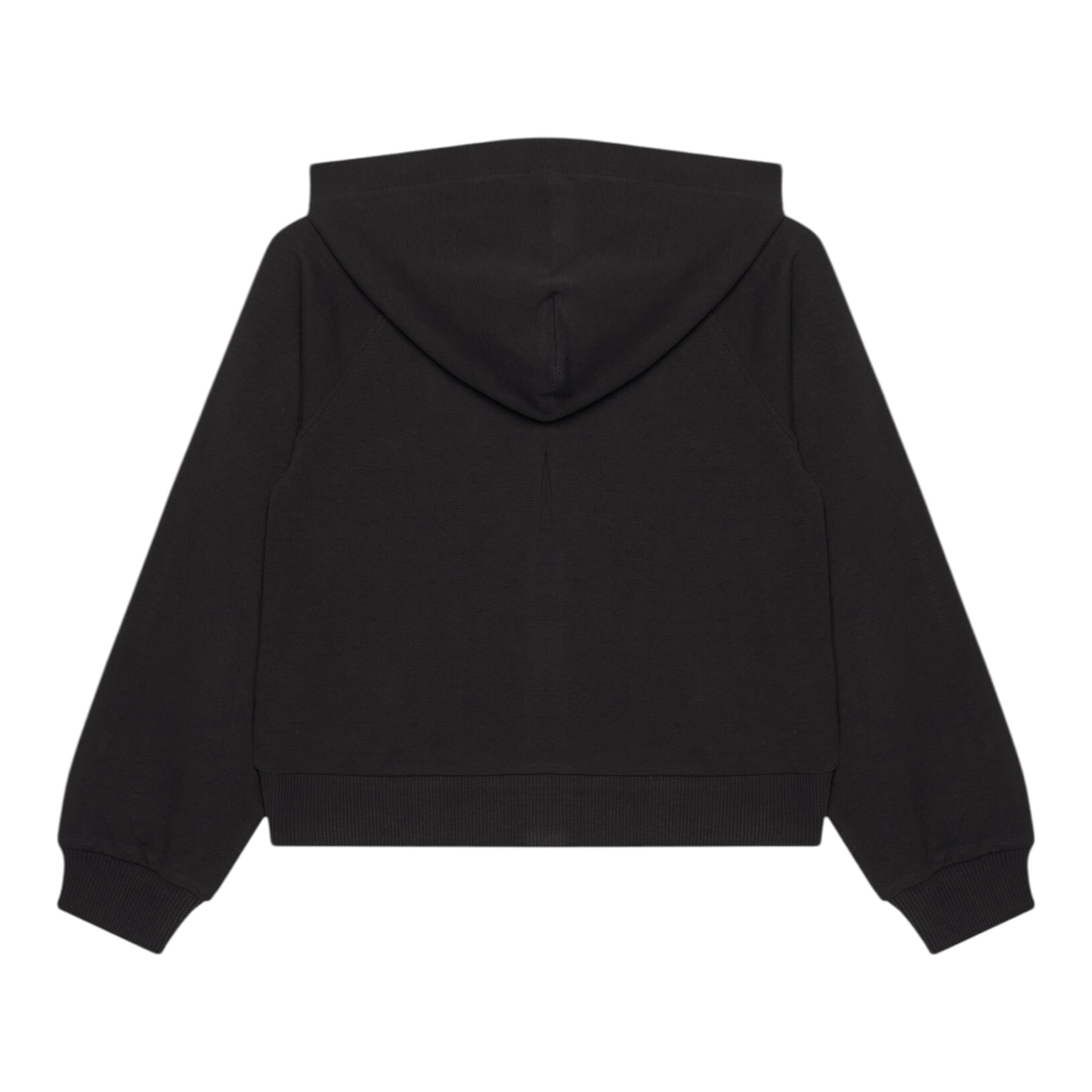 Calvin Klein Felpa con Zip E Cappuccio tinta unita Nero per Bambina IG0IG02969 NERO CALVIN KLEIN 