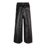 Calvin Klein Pantalone In Ecopelle tinta unita con Elastico In Vita Nero per Bambina IG0IG02983X NERO CALVIN KLEIN 