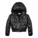 Calvin Klein Giubbino tinta unita con Zip E Cappuccio Nero per Bambino IG0IG02988 NERO CALVIN KLEIN 