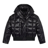 Calvin Klein Giubbino tinta unita con Zip E Cappuccio Nero per Bambino IG0IG02988X NERO CALVIN KLEIN 