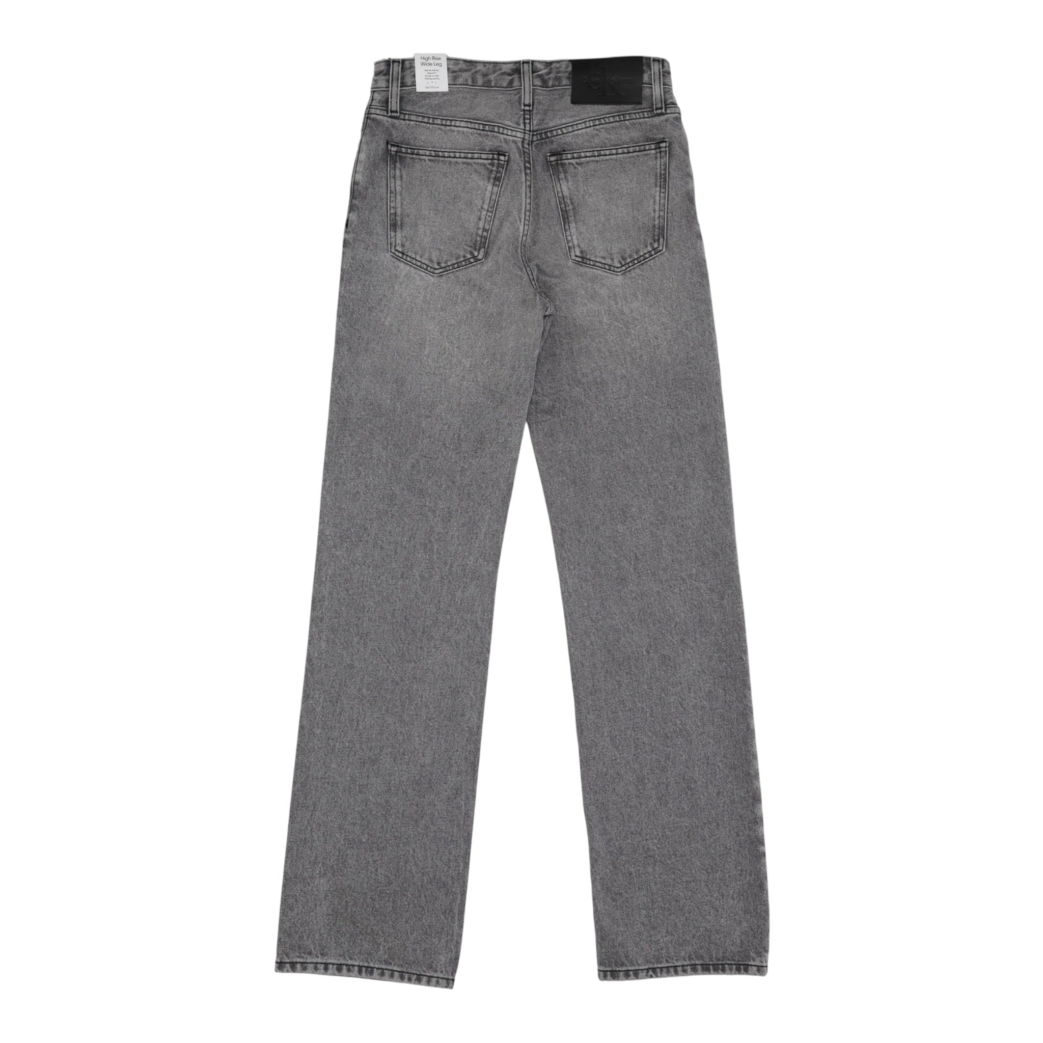 Calvin Klein Jeans tinta unita con Girovita Regolabile Grigio per Bambina IG0IG03001 GRIGIO CALVIN KLEIN 