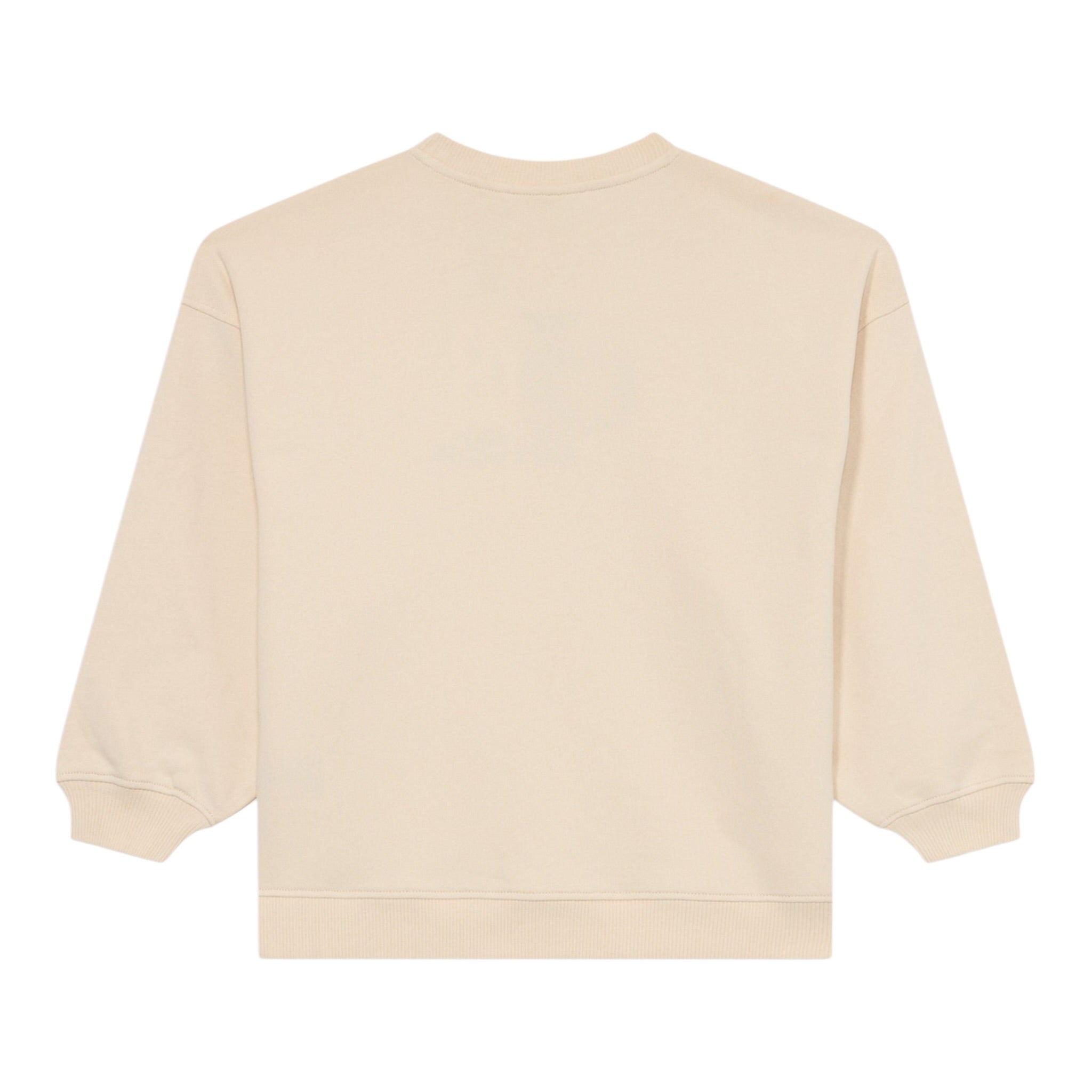 Calvin Klein Felpa Chiusa Girocollo tinta unita con Logo Beige per Bambina IG0IG03014X BEIGE CALVIN KLEIN 