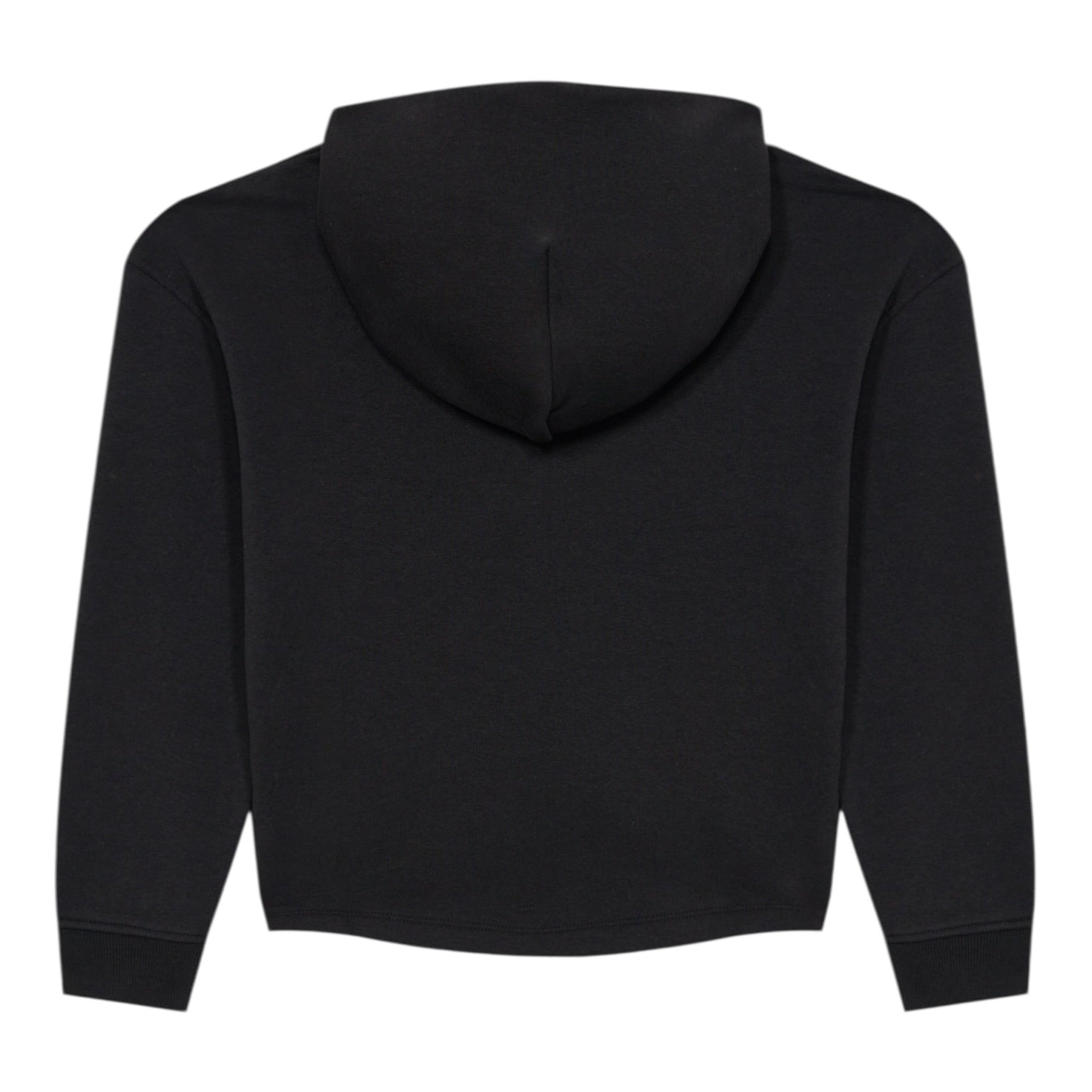 Calvin Klein Felpa Chiusa con Cappuccio tinta unita Nero per Bambina IG0IG03018 NERO CALVIN KLEIN 