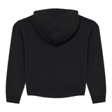 Calvin Klein Felpa Chiusa con Cappuccio tinta unita con Logo Nero per Bambina IG0IG03018T NERO CALVIN KLEIN 
