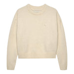 Calvin Klein Maglia Girocollo tinta unita con Logo Panna per Bambina IG0IG03048XX PANNA CALVIN KLEIN 