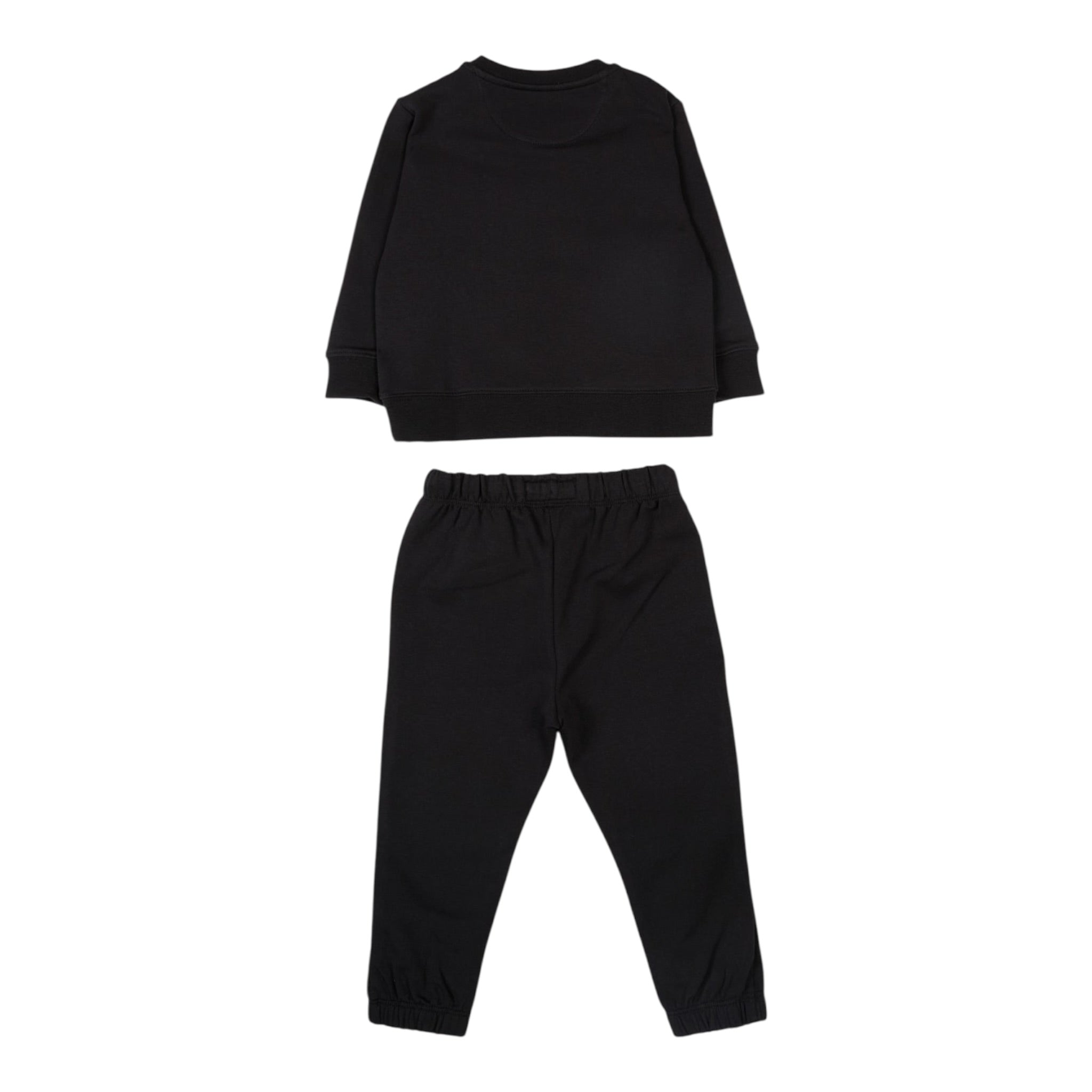 Calvin Klein Completo 3 Pezzi Felpa-T-Shirt-Pantalone Nero per Neonato IN0IN00336 NERO CALVIN KLEIN 