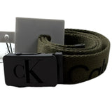 Calvin Klein Cintura Bicolore con Logo Verde per Bambina IU0IU00316 VERDE CALVIN KLEIN 