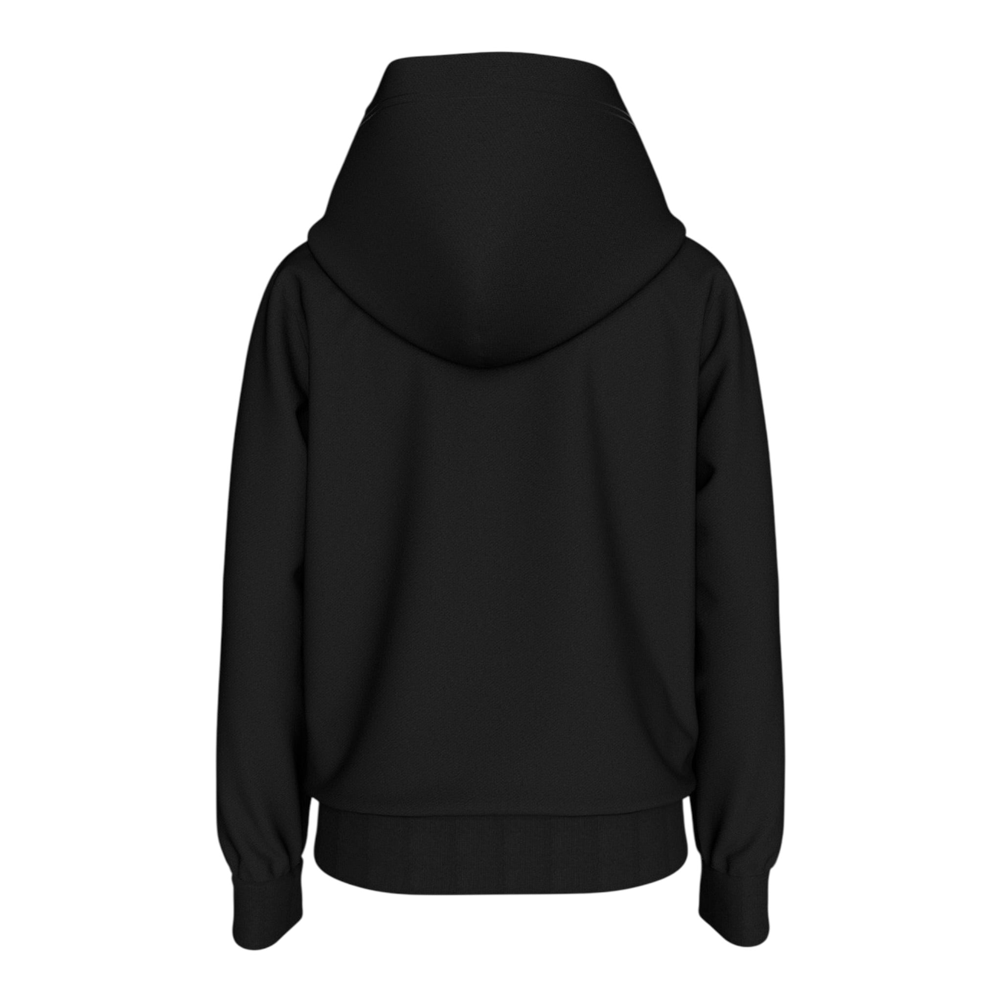 Calvin Klein Felpa tinta unita con Cappuccio E Stampa Nero per Bambino IU0IU00679 NERO CALVIN KLEIN 
