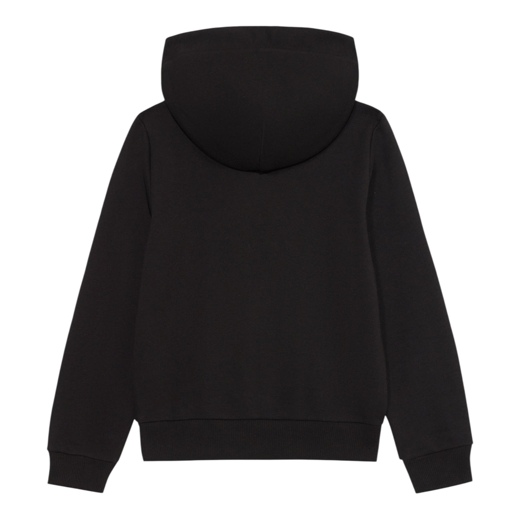Calvin Klein Felpa Xon Zip E Cappuccio tinta unita Nero per Bambino IU0IU00707 NERO CALVIN KLEIN 