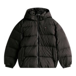 Calvin Klein Giubbino tinta unita con Zip E Cappuccio Nero per Bambino KB0KB10091 NERO CALVIN KLEIN 