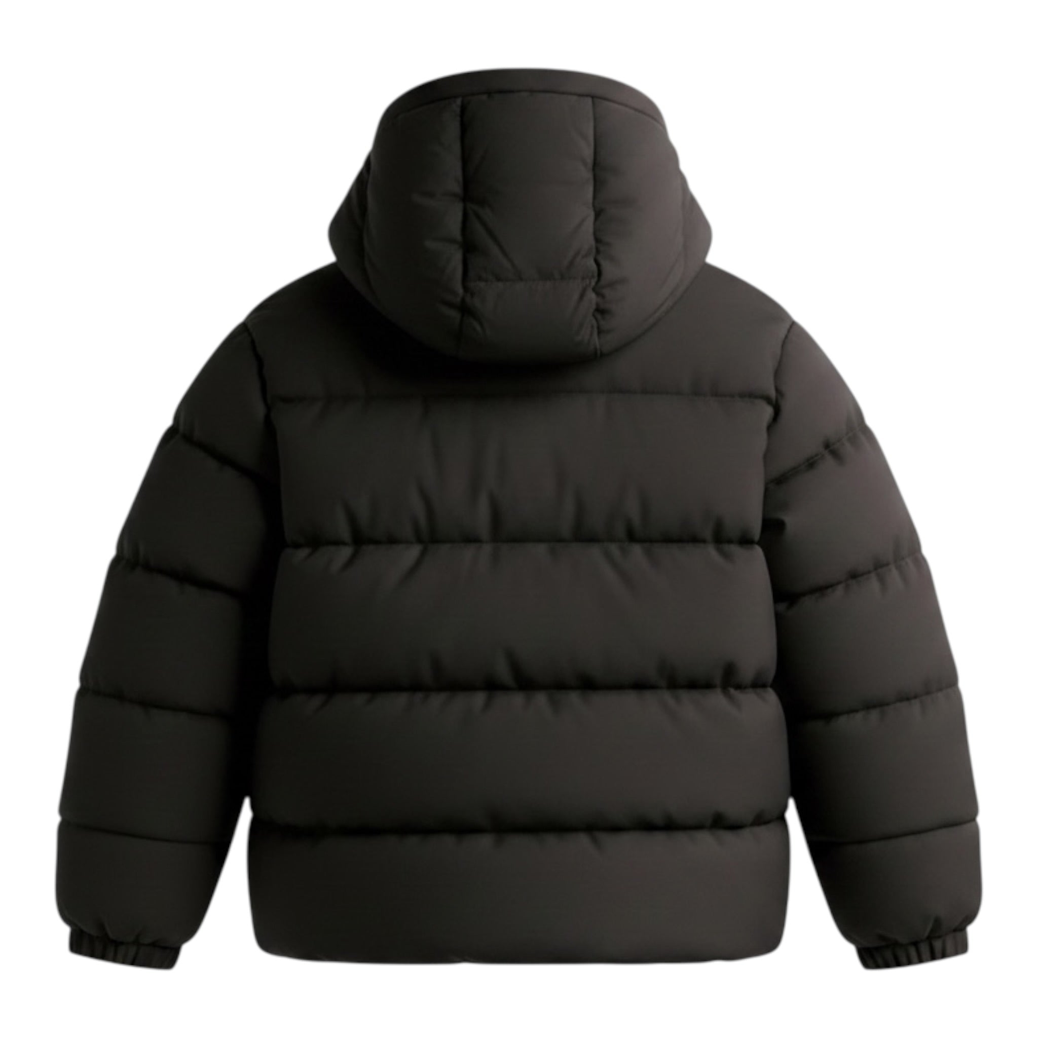 Calvin Klein Giubbino tinta unita con Zip E Cappuccio Nero per Bambino KB0KB10091 NERO CALVIN KLEIN 