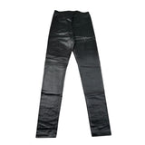 Calzitaly Leggins In Similpelle tinta unita Nero per Bambina LEGGT NERO CALZITALY 