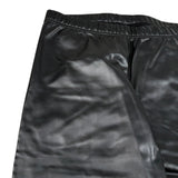 Calzitaly Leggins In Similpelle tinta unita Nero per Bambina LEGGT NERO CALZITALY 