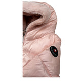 Canadian Giubbino tinta unita con Cappuccio Rosa per Neonata CAM01195N ROSA CANADIAN 
