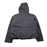 Canadian Giubbino tinta unita con Cappuccio Nero per Bambino CAP01466 NERO CANADIAN 