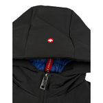 Canadian Giubbino tinta unita con Cappuccio Nero per Bambino CAP01466 NERO CANADIAN 