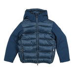 Canadian Giubbino tinta unita con Cappuccio Blu per Bambino CNG224221K BLU CANADIAN 