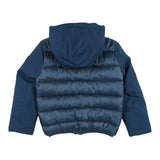 Canadian Giubbino tinta unita con Cappuccio Blu per Bambino CNG224221K BLU CANADIAN 