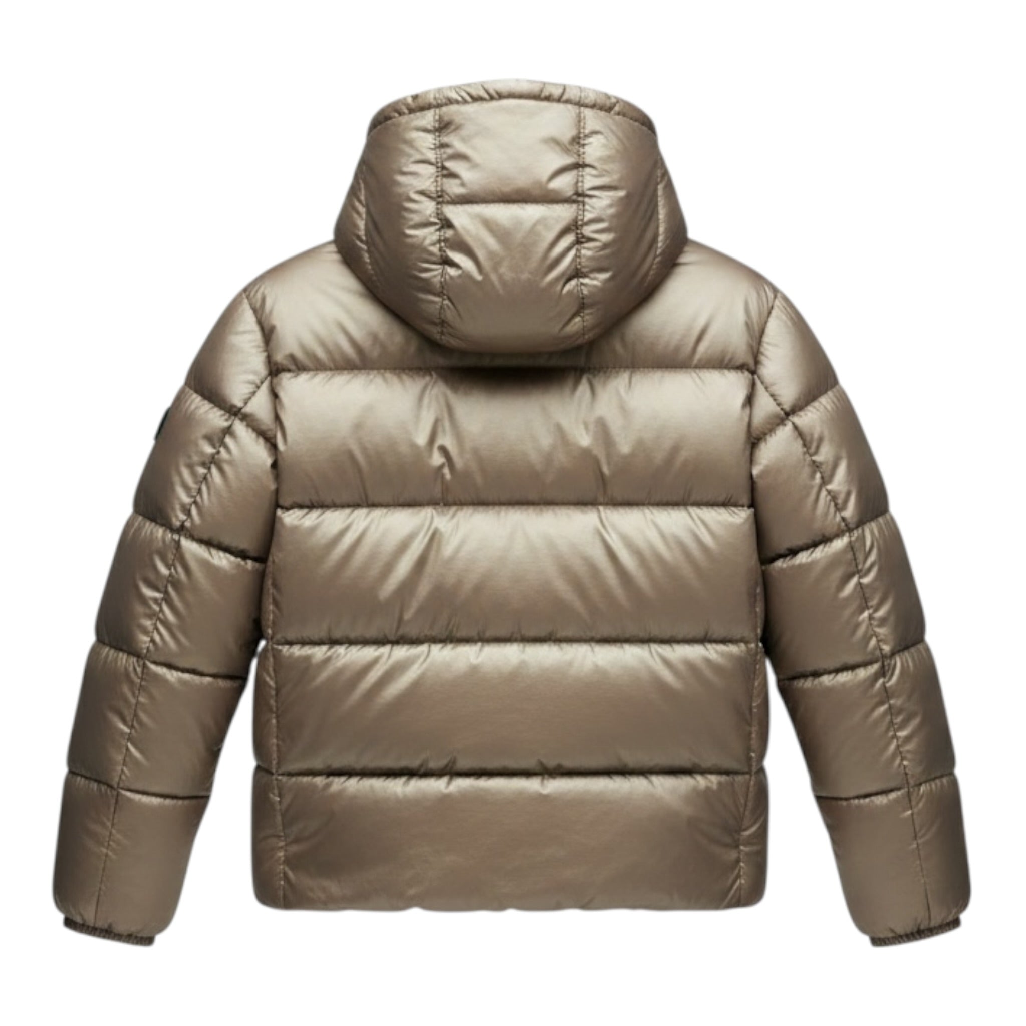 Canadian Giubbino tinta unita con Zip E Cappuccio Beige per Bambino G224015WK BEIGE CANADIAN 
