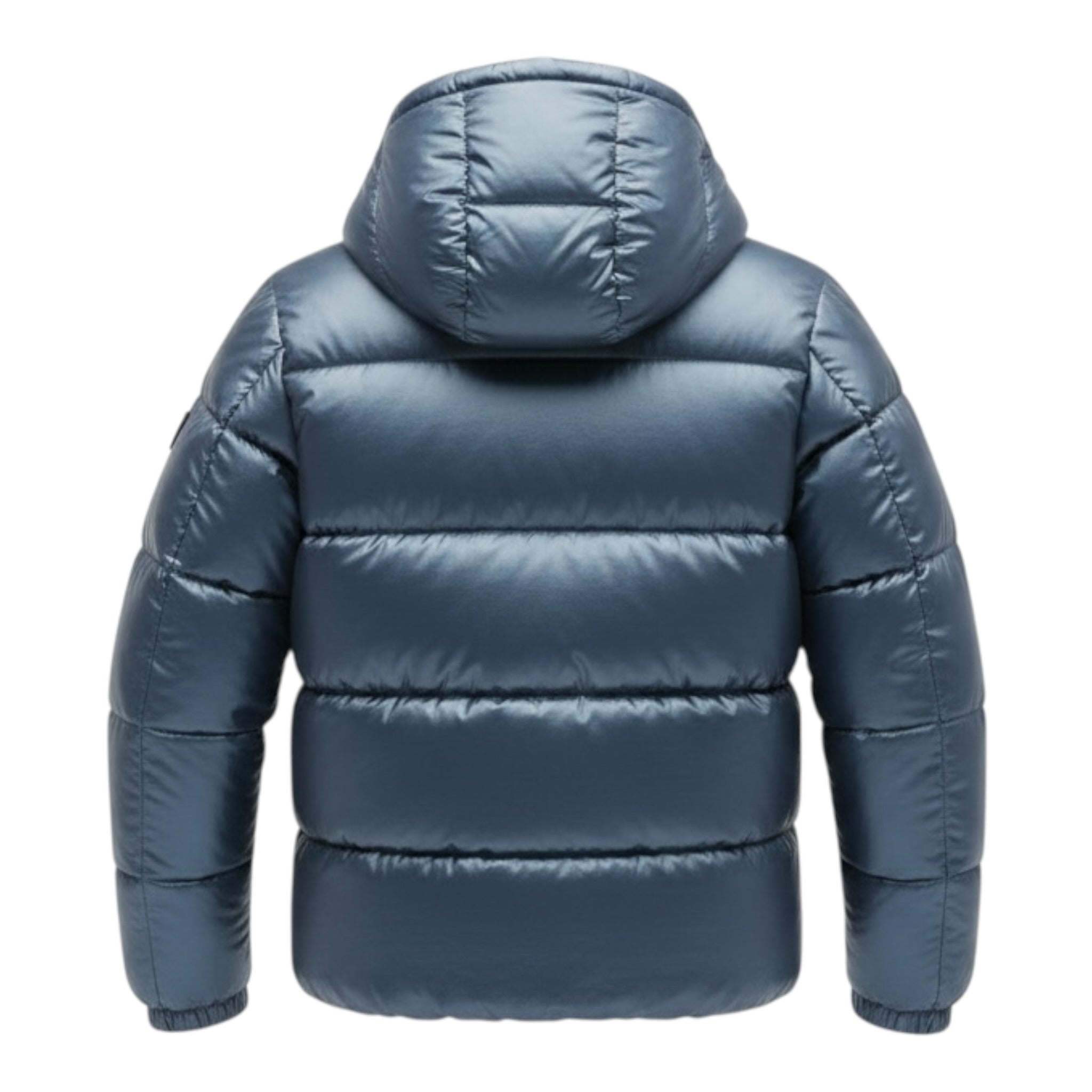 Canadian Giubbino tinta unita con Zip E Cappuccio Blu per Bambino G224015WK BLU CANADIAN 