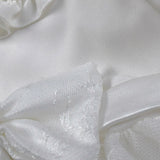 Carlo Pignatelli Abito Cerimonia tinta unita con Ricami E Tulle Bianco per Neonata CP66560 BIANCO CARLO PIGNATELLI 